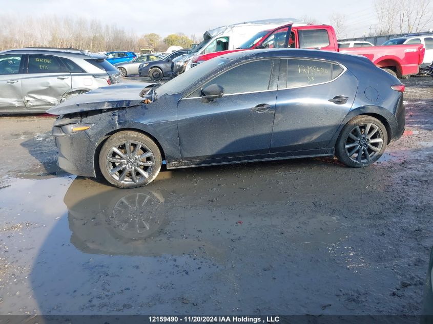 2022 Mazda 3 Premium VIN: JM1BPBML4N1518540 Lot: 12159490