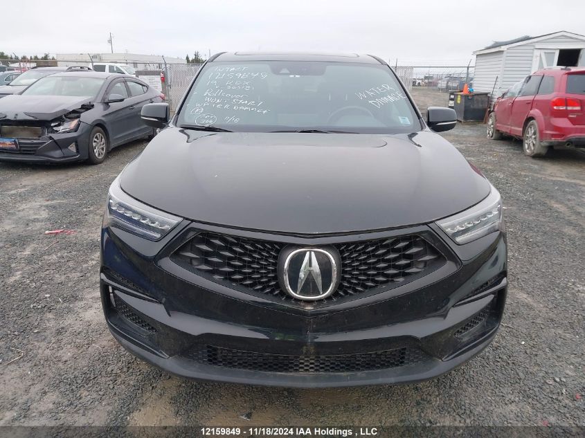 2019 Acura Rdx A-Spec VIN: 5J8TC2H62KL800181 Lot: 12159849