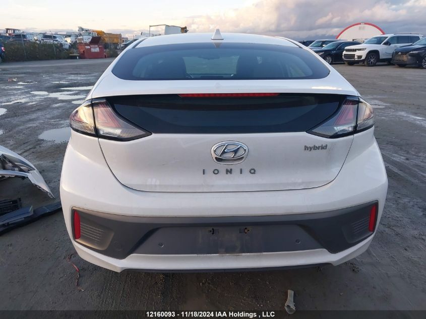 2021 Hyundai Ioniq Hybrid Preferred VIN: KMHC85LC8MU250797 Lot: 12160093