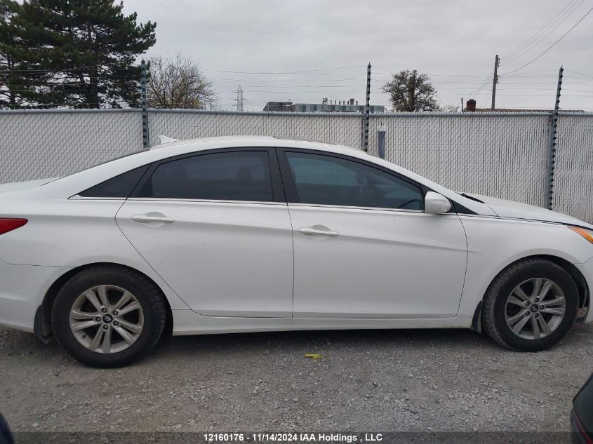 2013 Hyundai Sonata Gls VIN: 5NPEB4AC5DH593301 Lot: 12160176