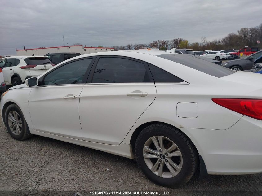 2013 Hyundai Sonata Gls VIN: 5NPEB4AC5DH593301 Lot: 12160176