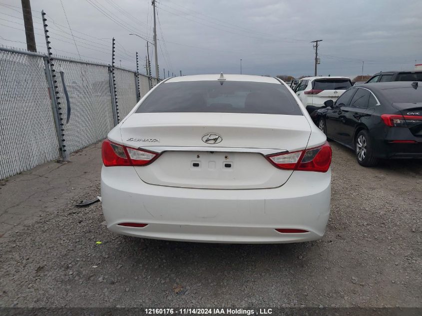 2013 Hyundai Sonata Gls VIN: 5NPEB4AC5DH593301 Lot: 12160176