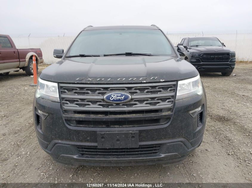 2019 Ford Explorer Xlt VIN: 1FM5K8DH6KGA47800 Lot: 12160267