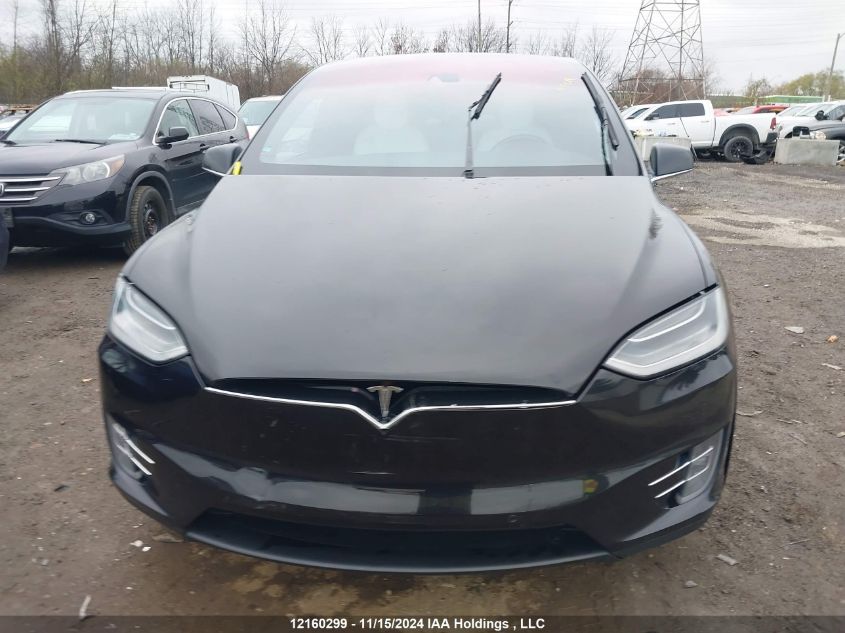 2016 Tesla Model X 60D/70D/75D/90D VIN: 5YJXCAE21GF016273 Lot: 12160299