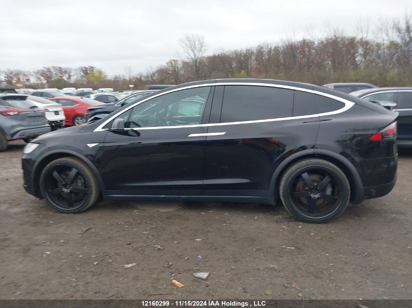 2016 Tesla Model X 60D/70D/75D/90D VIN: 5YJXCAE21GF016273 Lot: 12160299