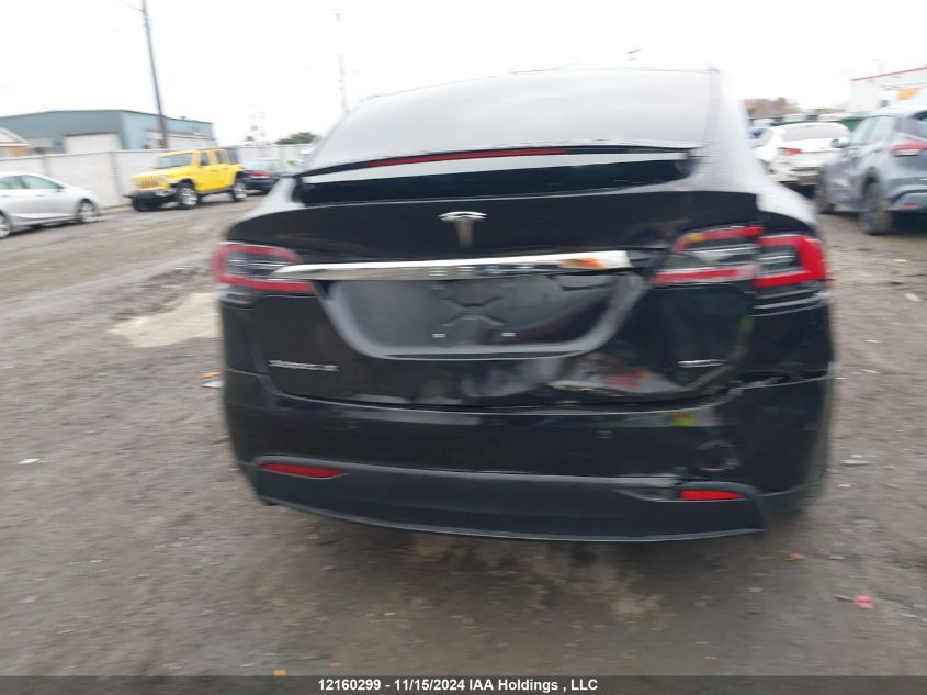 2016 Tesla Model X 60D/70D/75D/90D VIN: 5YJXCAE21GF016273 Lot: 12160299