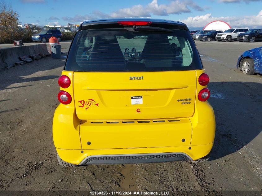 2016 Smart Fortwo VIN: WMEEJ9AA2GK843339 Lot: 12160326