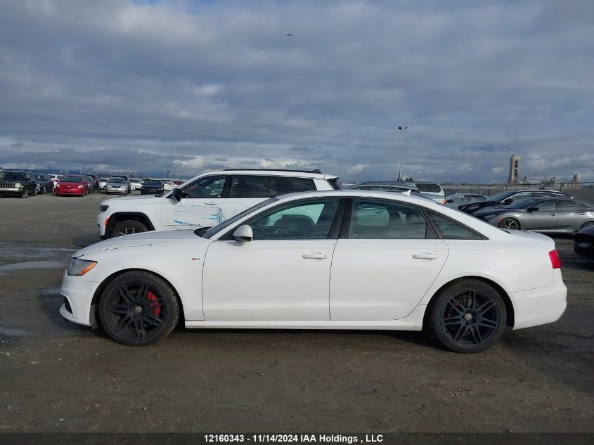 2013 Audi A6 Premium VIN: WAUJFCFC4DN012602 Lot: 12160343