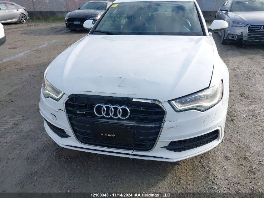 2013 Audi A6 Premium VIN: WAUJFCFC4DN012602 Lot: 12160343