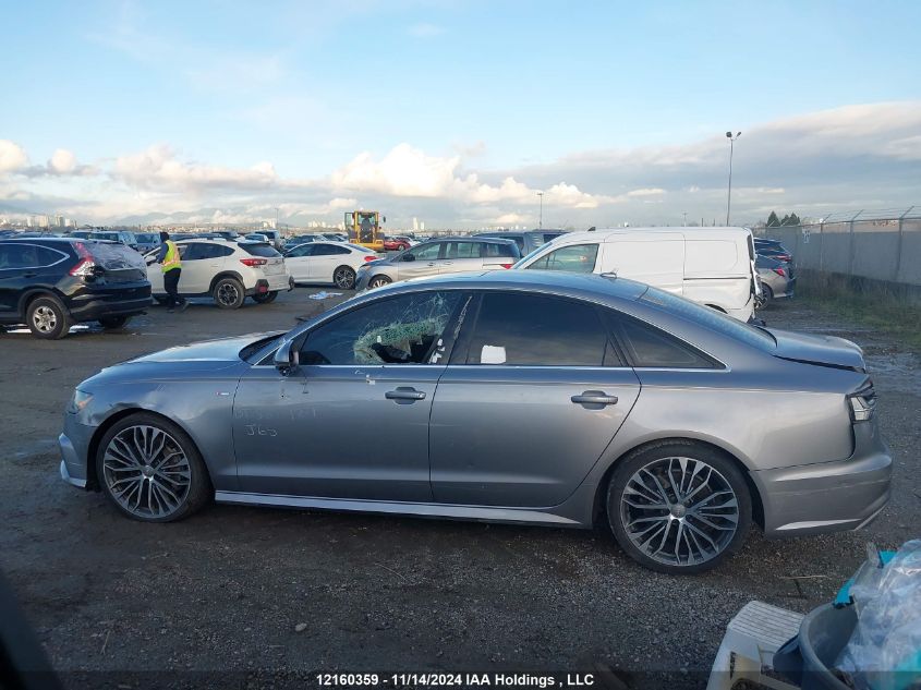 2016 Audi A6 Quattro Prog/Technik S Ln VIN: WAUJGAFC5GN140529 Lot: 12160359