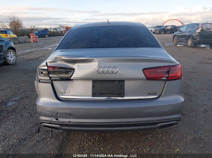 2016 Audi A6 Quattro Prog/Technik S Ln VIN: WAUJGAFC5GN140529 Lot: 12160359