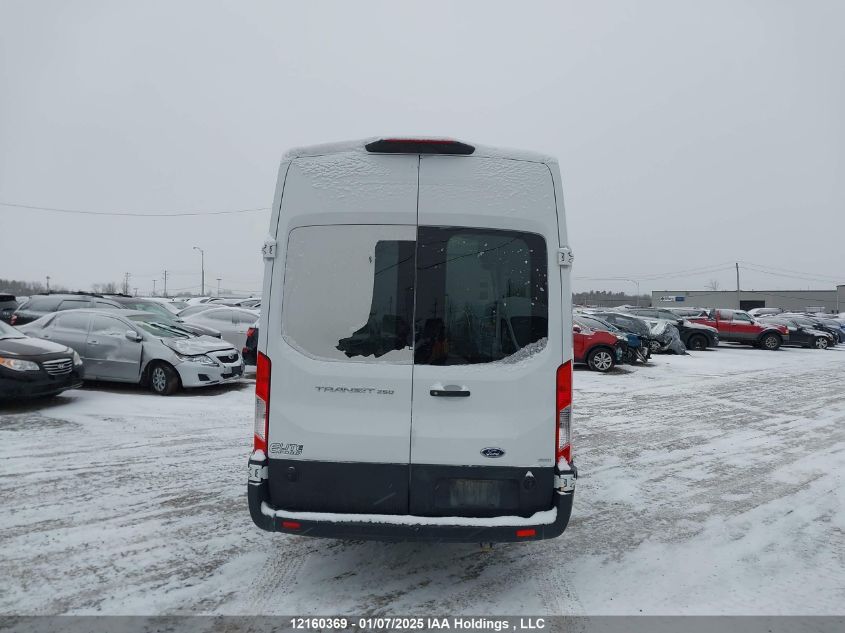 2019 Ford Transit T-250 VIN: 1FTYR3XM4KKA33125 Lot: 12160369