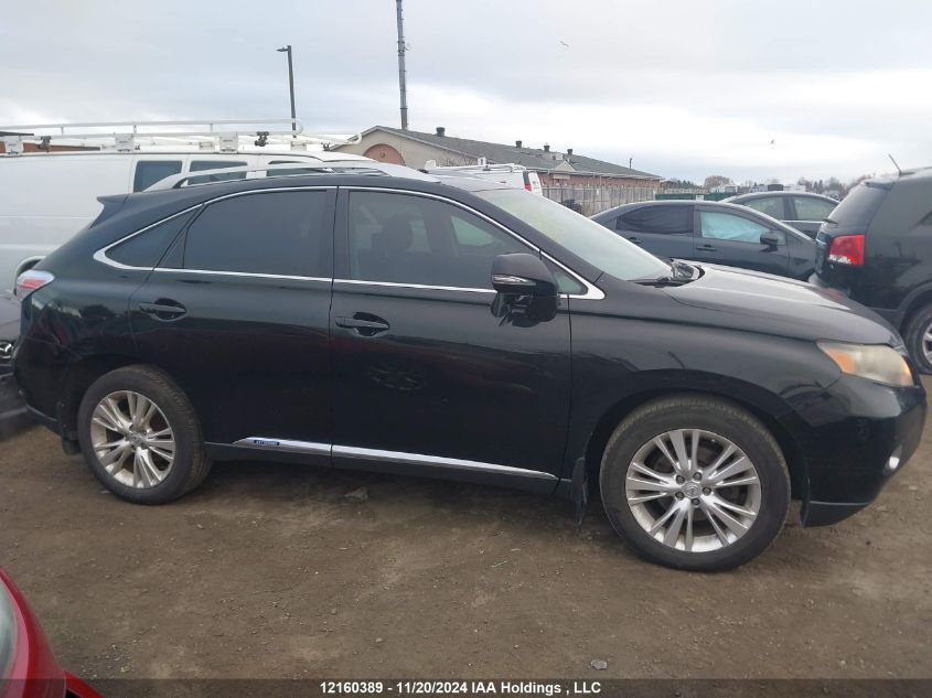 2010 Lexus Rx 450 VIN: JTJBC1BA8A2400547 Lot: 12160389