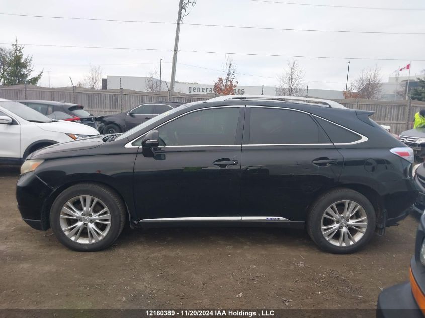 2010 Lexus Rx 450 VIN: JTJBC1BA8A2400547 Lot: 12160389