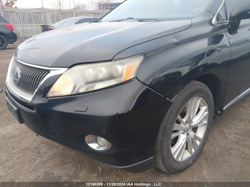 2010 Lexus Rx 450 VIN: JTJBC1BA8A2400547 Lot: 12160389