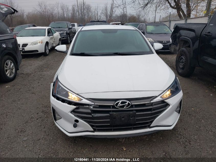 2019 Hyundai Elantra Se VIN: KMHD74LF1KU861733 Lot: 12160441