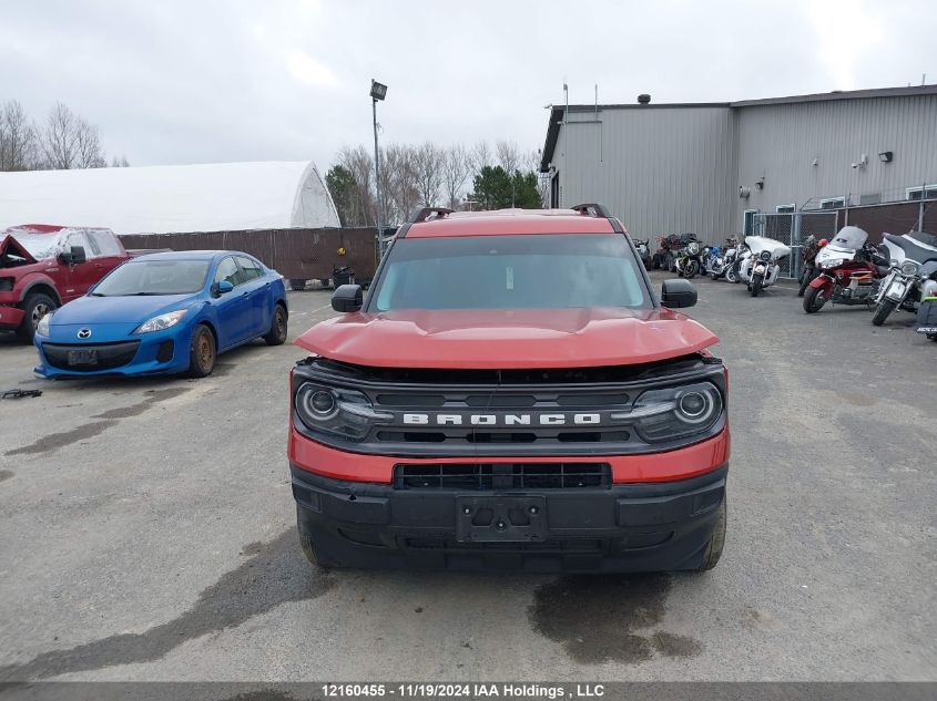 2023 Ford Bronco Sport Big Bend VIN: 3FMCR9B63PRE18325 Lot: 12160455