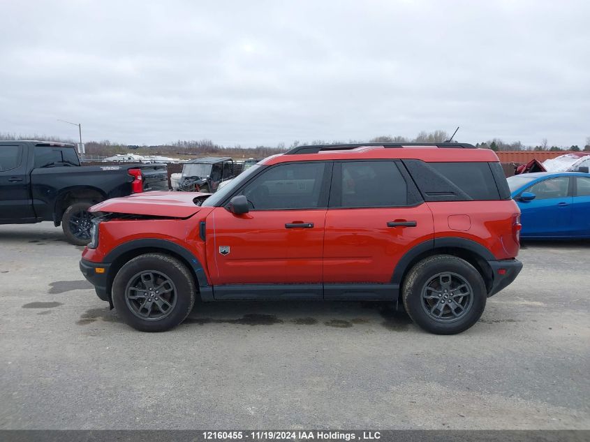 2023 Ford Bronco Sport Big Bend VIN: 3FMCR9B63PRE18325 Lot: 12160455