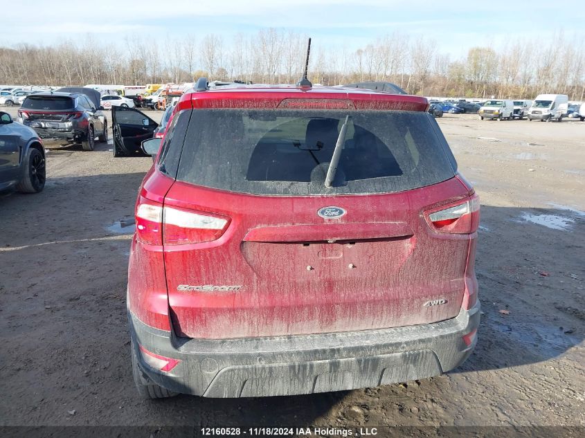 2018 Ford Ecosport Se VIN: MAJ6P1UL2JC233576 Lot: 12160528