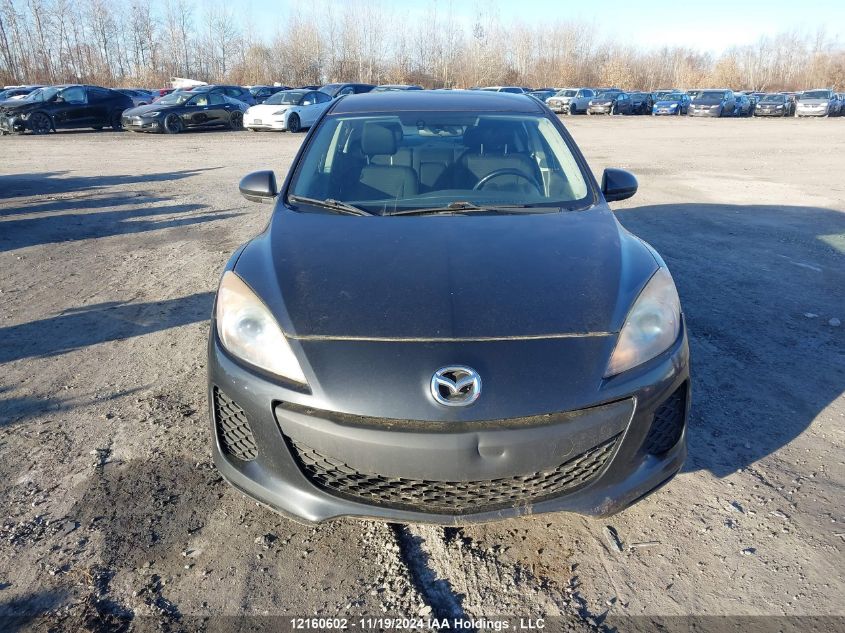 2012 Mazda 3 I VIN: JM1BL1V77C1642077 Lot: 12160602