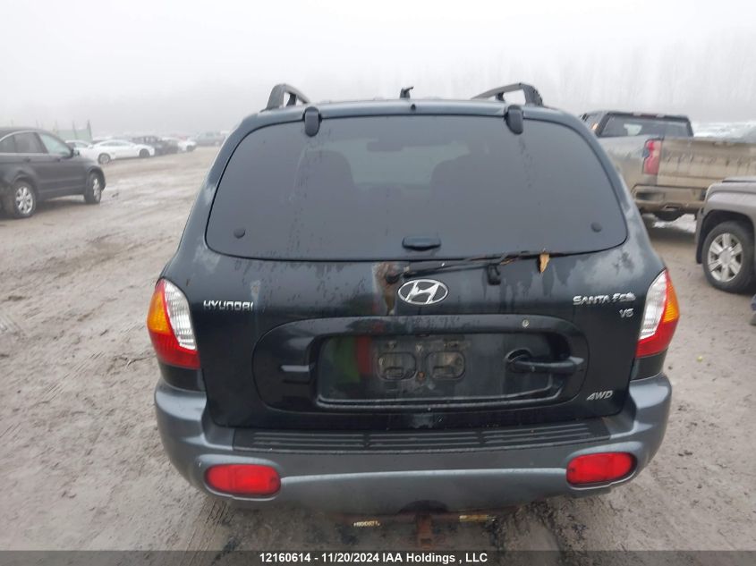 2004 Hyundai Santa Fe VIN: KM8SB73DX4U840193 Lot: 12160614