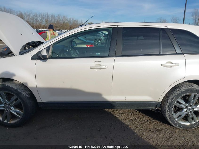 2014 Ford Edge Sel VIN: 2FMDK4JC3EBB79826 Lot: 12160615