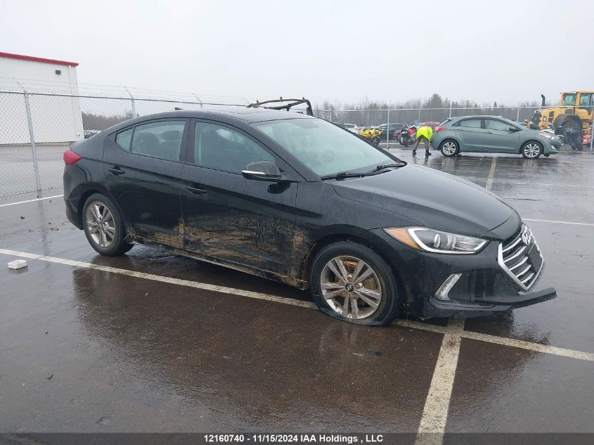 2018 Hyundai Elantra Sel/Value/Limited VIN: KMHD84LF8JU616858 Lot: 12160740