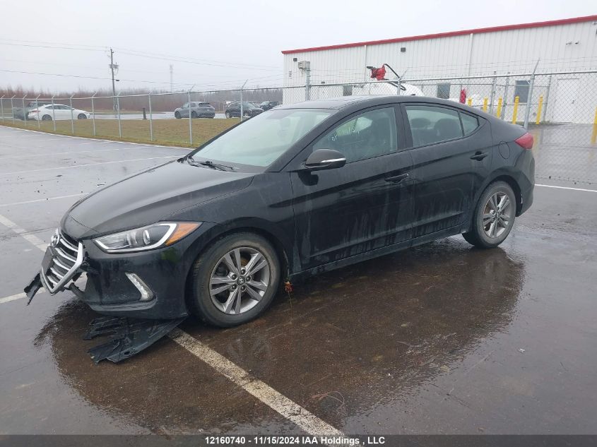 2018 Hyundai Elantra Sel/Value/Limited VIN: KMHD84LF8JU616858 Lot: 12160740