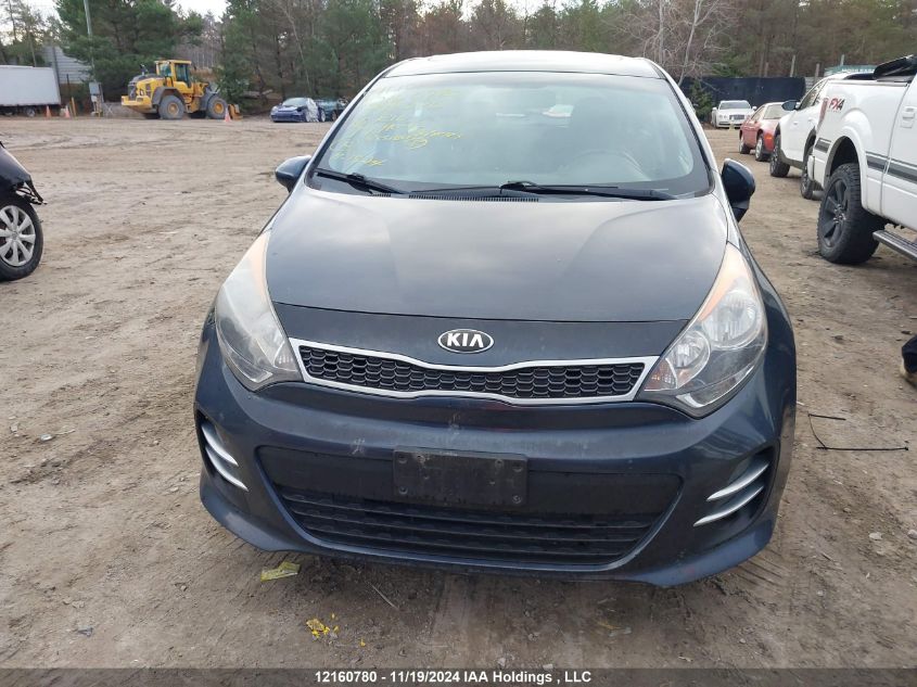 2016 Kia Rio VIN: KNADN5A36G6740276 Lot: 12160780