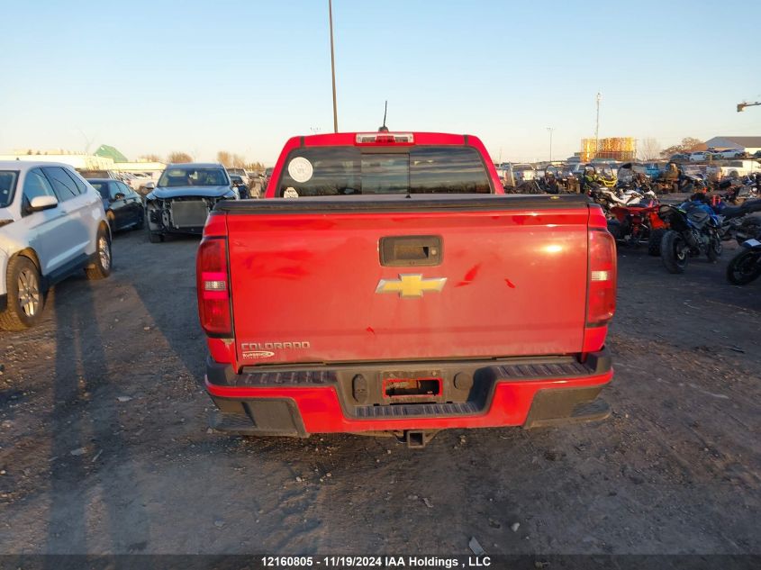 2016 Chevrolet Colorado Z71 VIN: 1GCGTDE37G1258648 Lot: 12160805