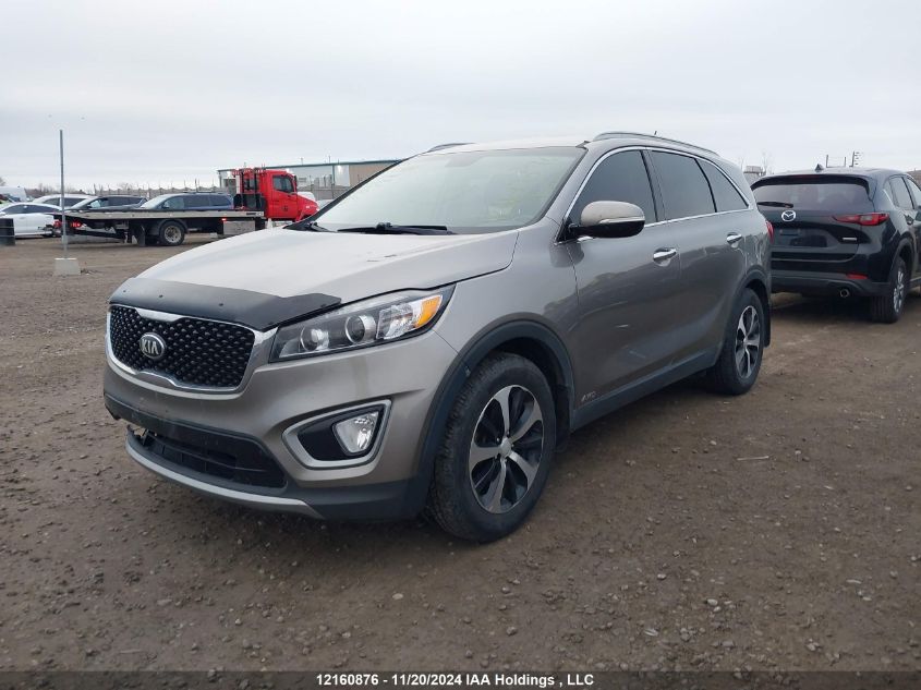 2016 Kia Sorento Ex VIN: 5XYPHDA54GG162260 Lot: 12160876