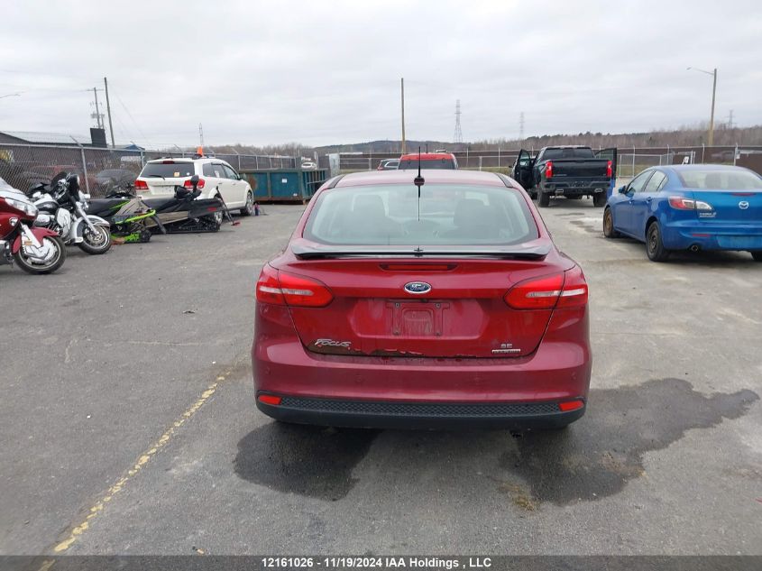 2016 Ford Focus Se VIN: 1FADP3F2XGL375187 Lot: 12161026