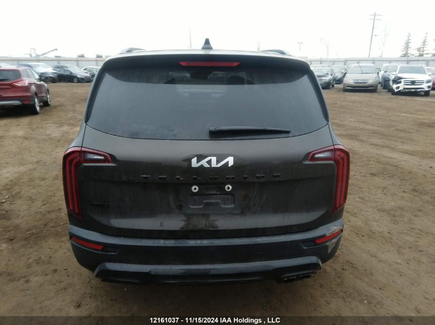 2022 Kia Telluride Sx VIN: 5XYP5DHC1NG254940 Lot: 12161037