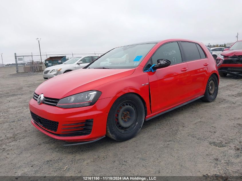 2017 Volkswagen Gti S VIN: 3VW4T7AUXHM051515 Lot: 12161150