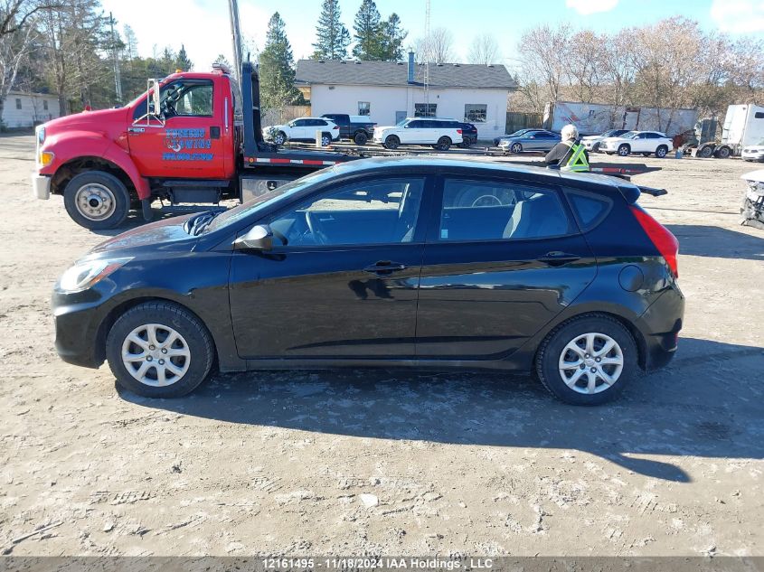 2012 Hyundai Accent Gls/Gs VIN: KMHCT5AE0CU001802 Lot: 12161495