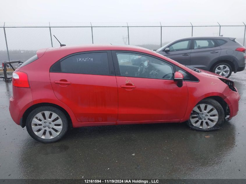 2014 Kia Rio Ex VIN: KNADN5A3XE6934046 Lot: 12161594