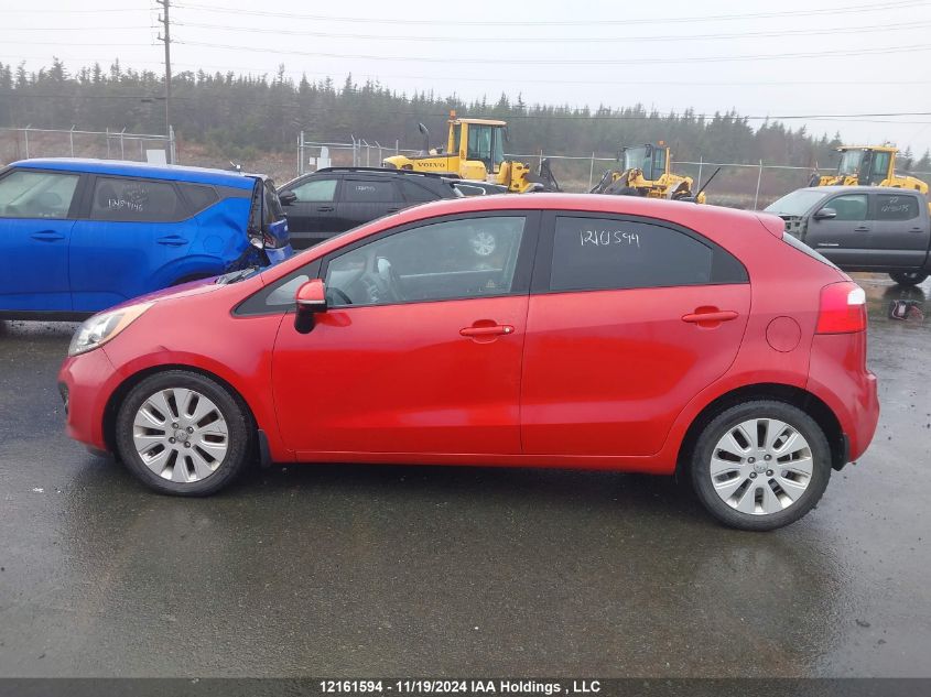 2014 Kia Rio Ex VIN: KNADN5A3XE6934046 Lot: 12161594