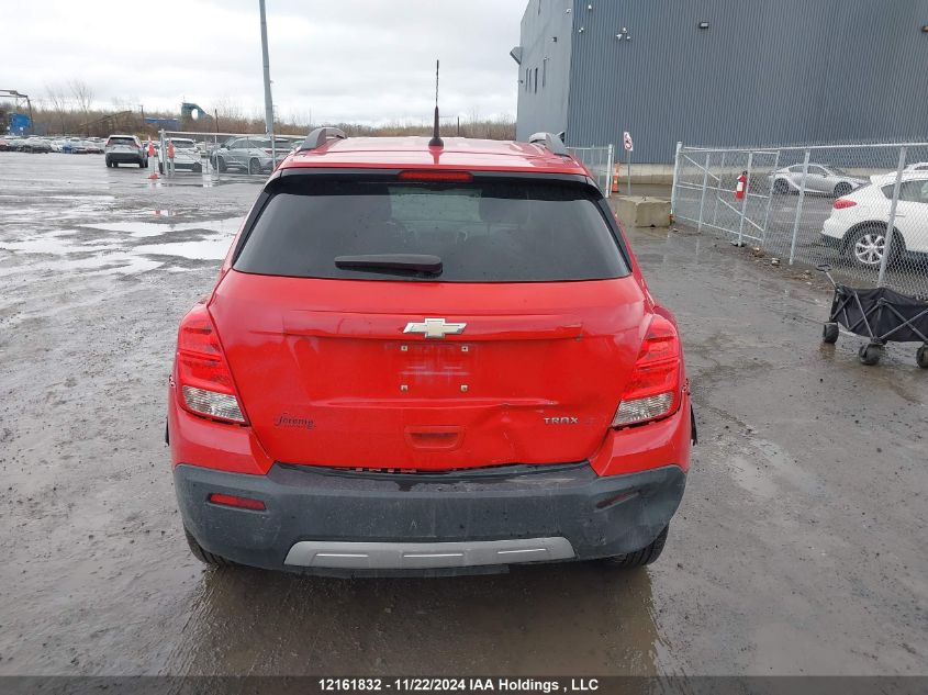 2014 Chevrolet Trax 1Lt VIN: 3GNCJLEBXEL178070 Lot: 12161832