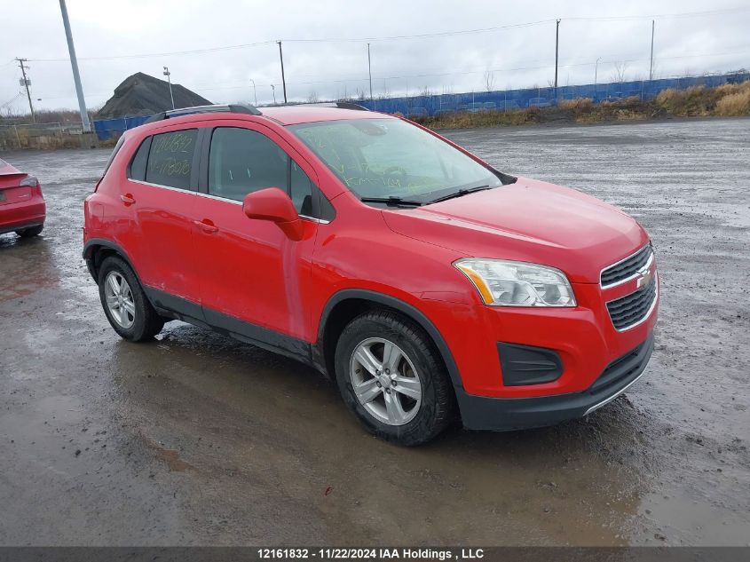 2014 Chevrolet Trax 1Lt VIN: 3GNCJLEBXEL178070 Lot: 12161832