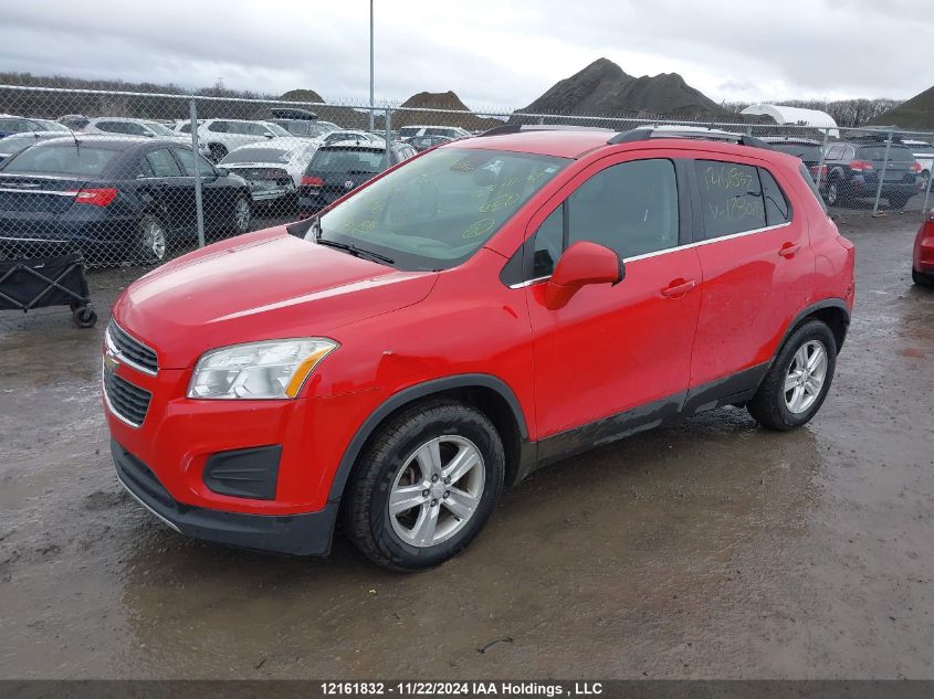 2014 Chevrolet Trax 1Lt VIN: 3GNCJLEBXEL178070 Lot: 12161832