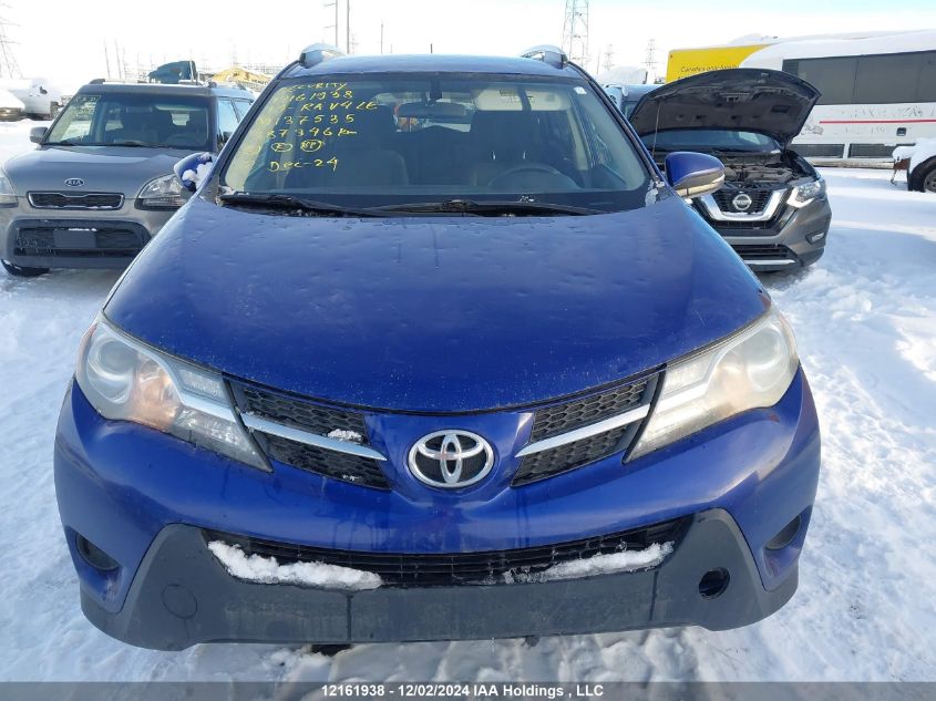 2014 Toyota Rav4 Le VIN: 2T3BFREV5EW137535 Lot: 12161938