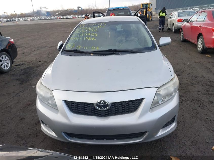 2009 Toyota Corolla S/Le/Xle VIN: 2T1BU40E29C117954 Lot: 12161992