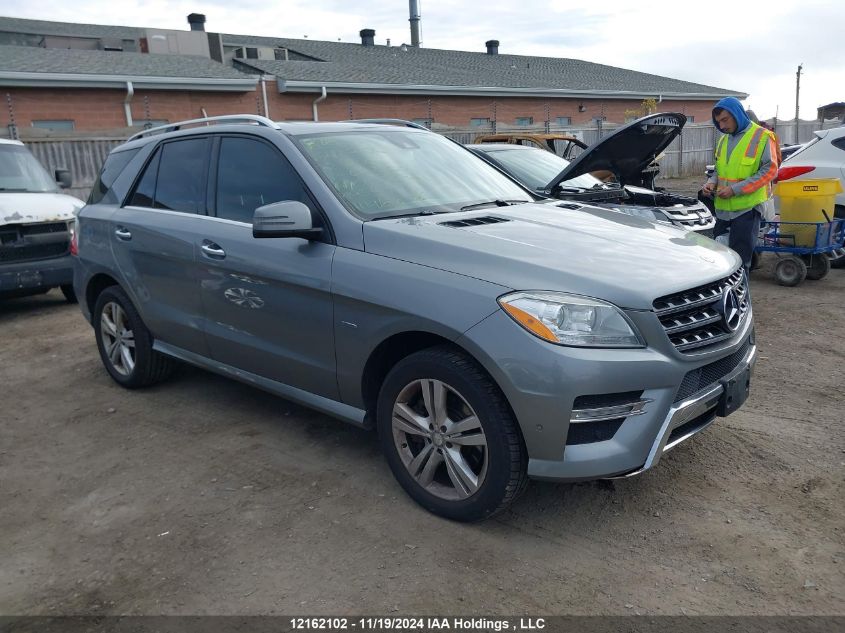 2012 Mercedes-Benz Ml 350 VIN: 4JGDA2EB5CA097629 Lot: 12162102