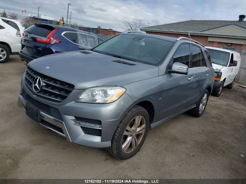 2012 Mercedes-Benz Ml 350 VIN: 4JGDA2EB5CA097629 Lot: 12162102