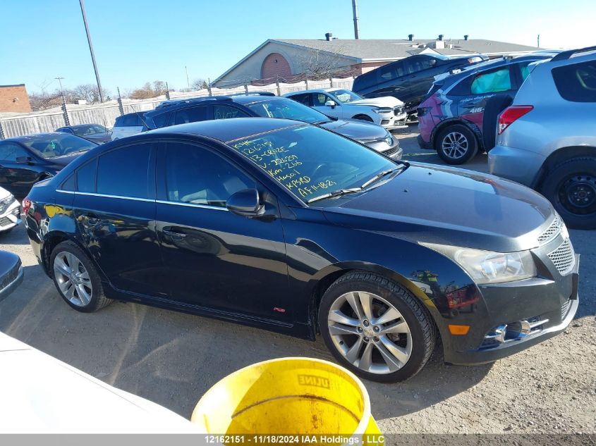 2013 Chevrolet Cruze Lt VIN: 1G1PE5SB5D7226259 Lot: 12162151