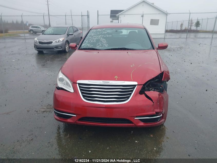 2012 Chrysler 200 Lx VIN: 1C3CCBAB1CN236216 Lot: 12162234