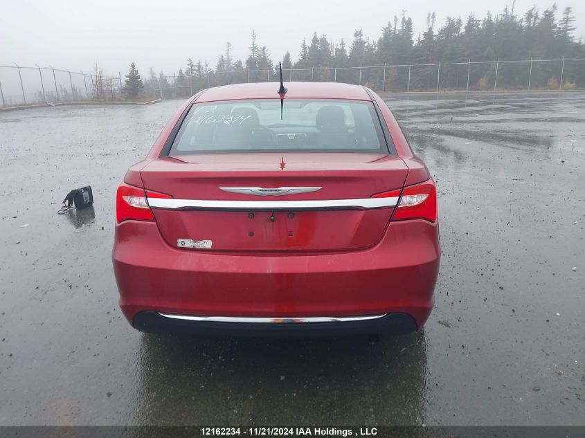 2012 Chrysler 200 Lx VIN: 1C3CCBAB1CN236216 Lot: 12162234