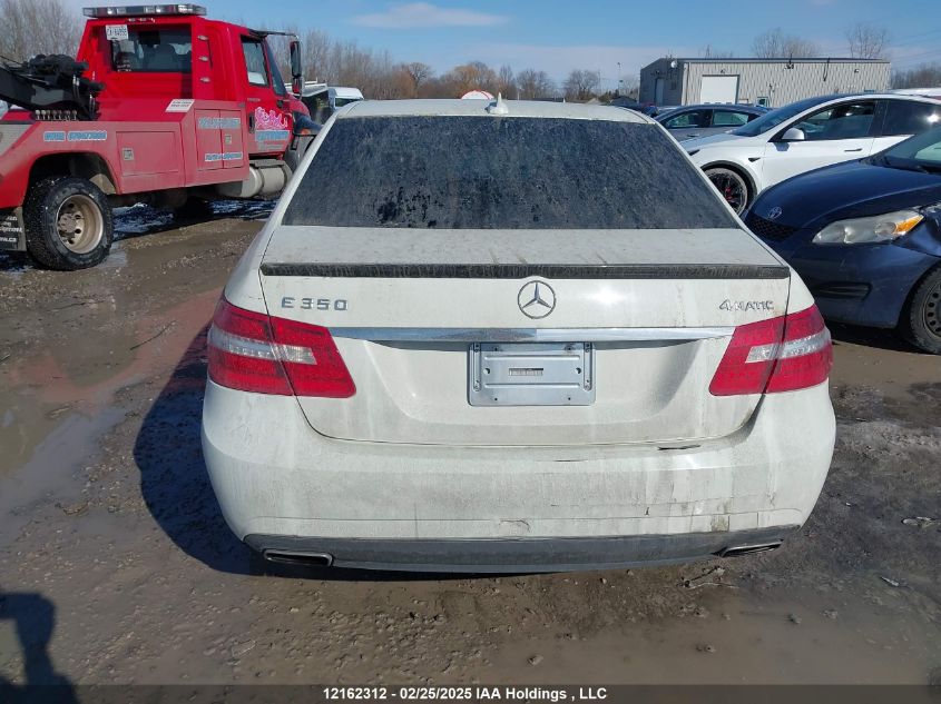 2011 Mercedes-Benz E-Class VIN: WDDHF8HB8BA276466 Lot: 12162312