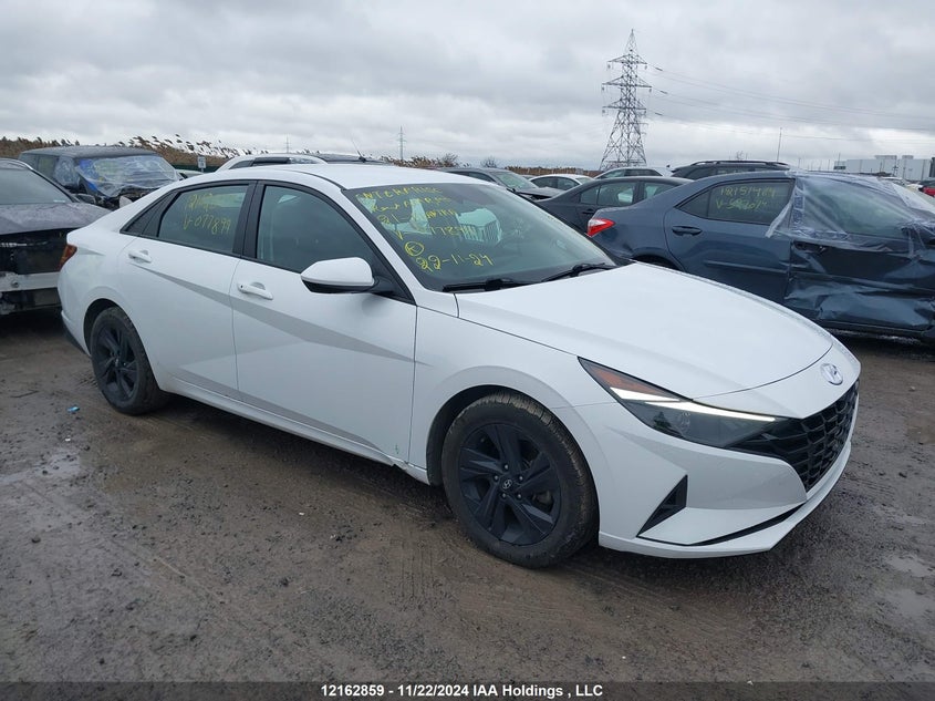 Vin: kmhlm4ag0mu077899, lot: 2519390, hyundai elantra preferred ivt 20211