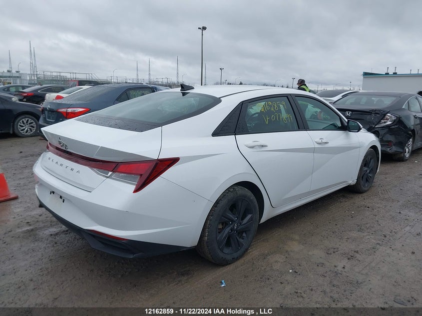 Vin: kmhlm4ag0mu077899, lot: 2519390, hyundai elantra preferred ivt 20214
